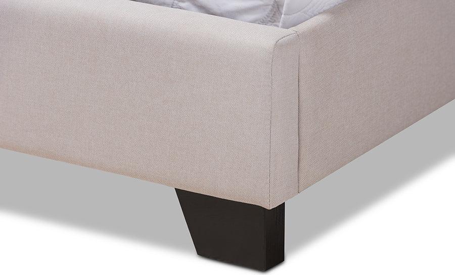 Wholesale Interiors Beds - Alesha Queen Bed Beige