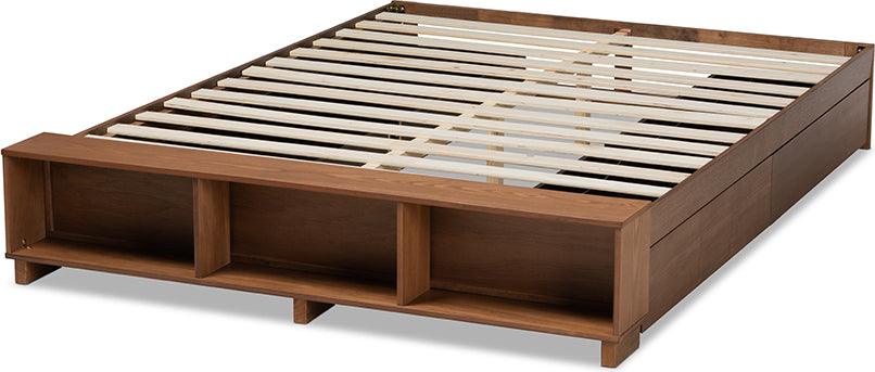 Wholesale Interiors Beds - Arthur King Bed Ash walnut
