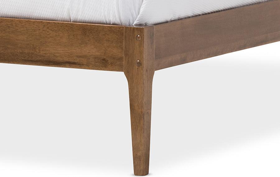 Wholesale Interiors Beds - Bentley Queen Bed Walnut Brown