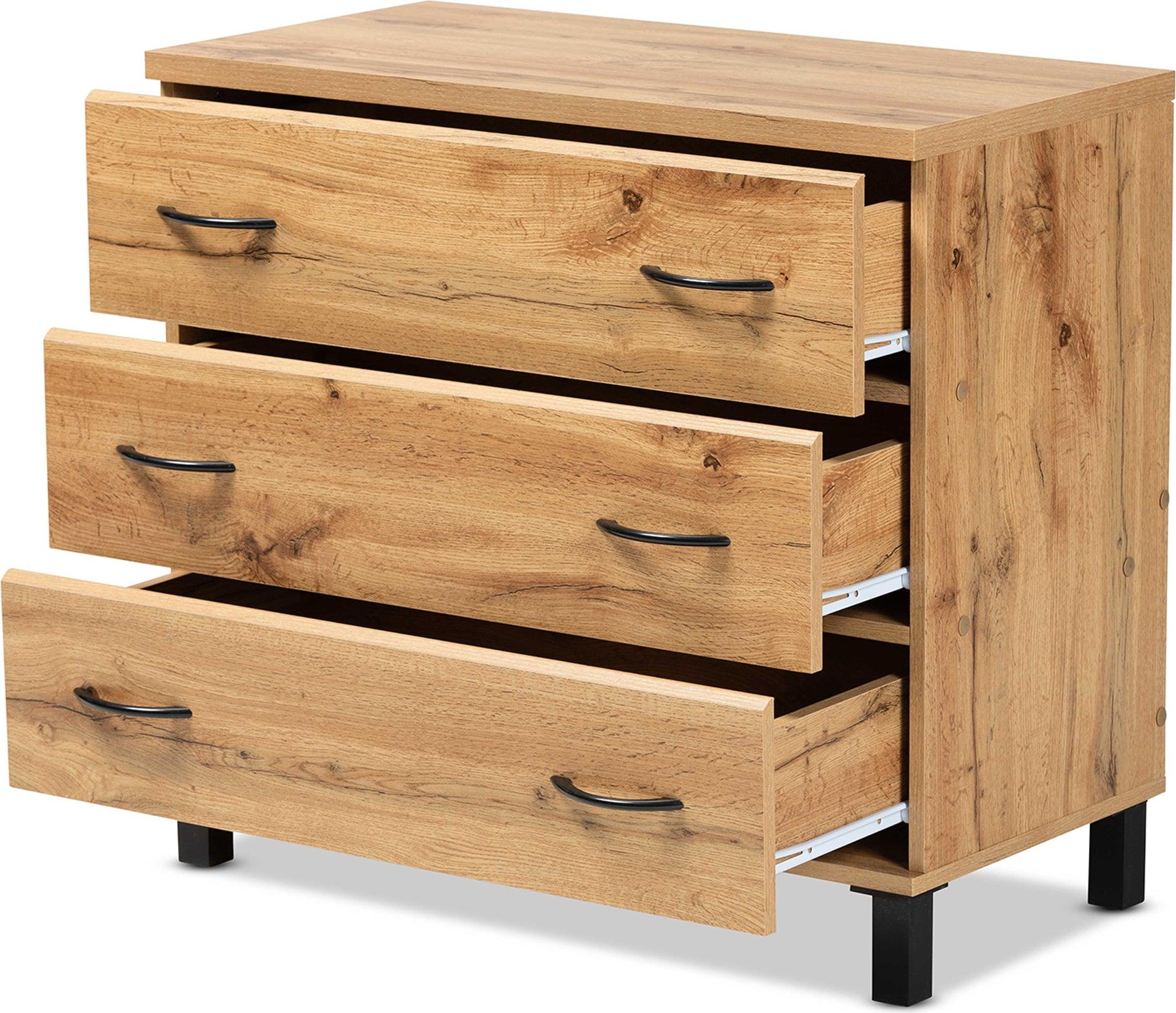 Wholesale Interiors Chest of Drawers - Maison Chest Of Drawers Oak Brown