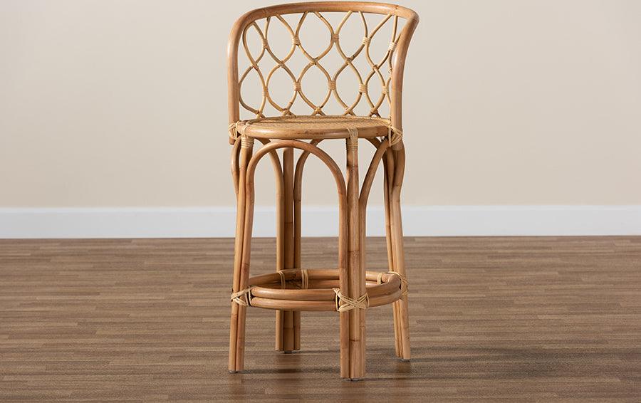 Wholesale Interiors Barstools - Diana Natural Finished Rattan Counter Stool