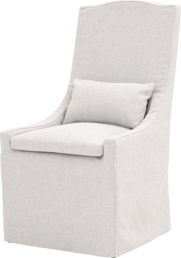 Essentials For Living Outdoor Dining Chairs - Adele Outdoor Slipcover Dining Chair Blanca