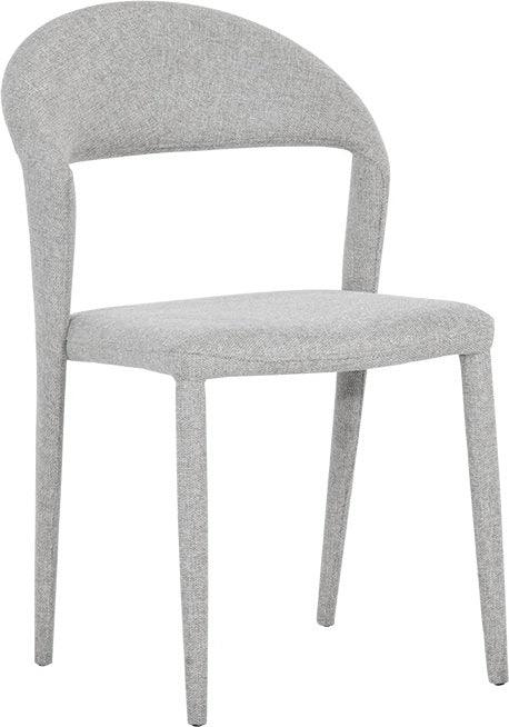 SUNPAN Dining Chairs - Romina Dining Chair - Belfast Heather Grey