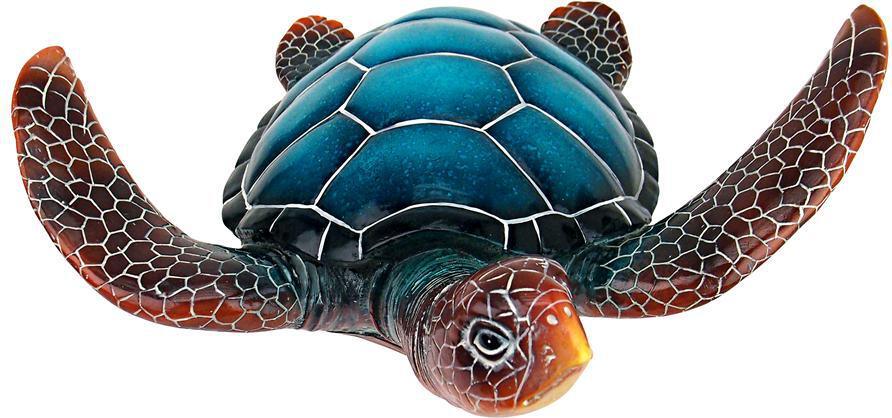Design Toscano Garden Lovers Gifts - Medium Blue Sea Turtle Statue