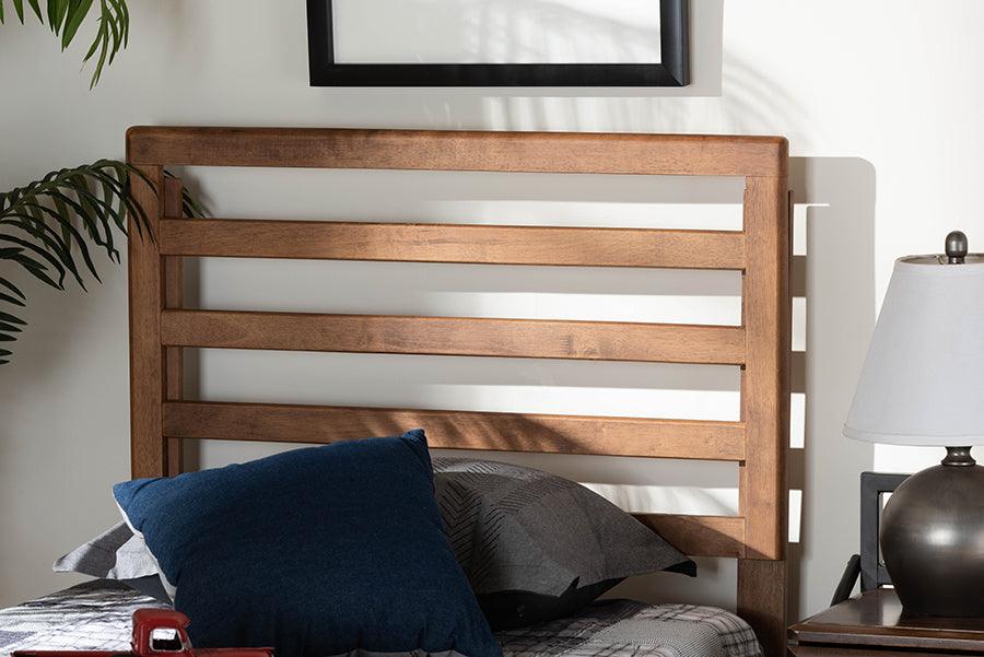 Wholesale Interiors Headboards - Akemi Twin Headboard Ash Walnut