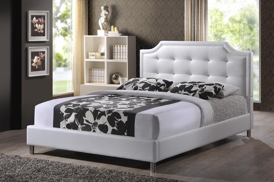 Wholesale Interiors Beds - Carlotta Queen Bed White