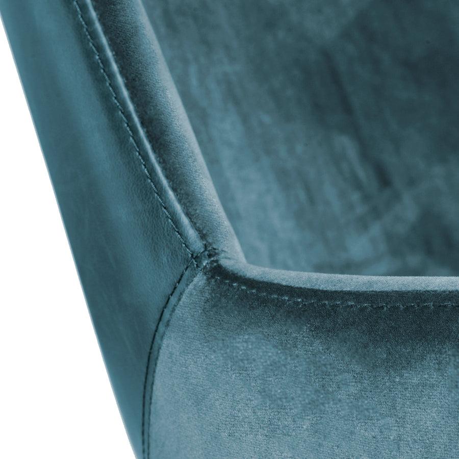Euro Style Task Chairs - Desi Tilt Office Chair Blue