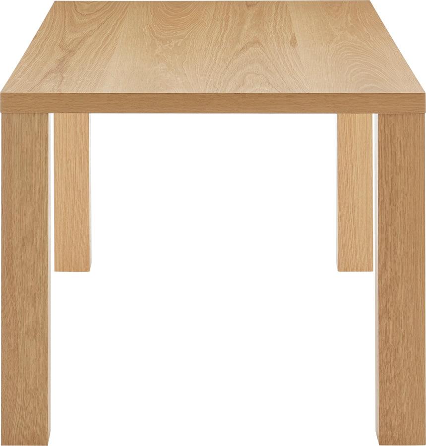 Euro Style Dining Tables - Abby 63" Dining Table in American Natural White Oak Veneer
