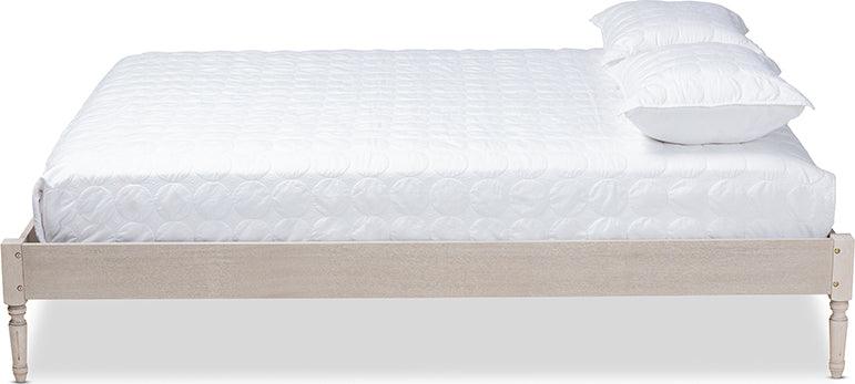 Wholesale Interiors Beds - Colette Queen Bed Antique White