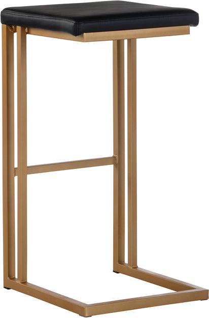 SUNPAN Barstools - Boone Barstool - Champagne Gold - Onyx (Set of 2)