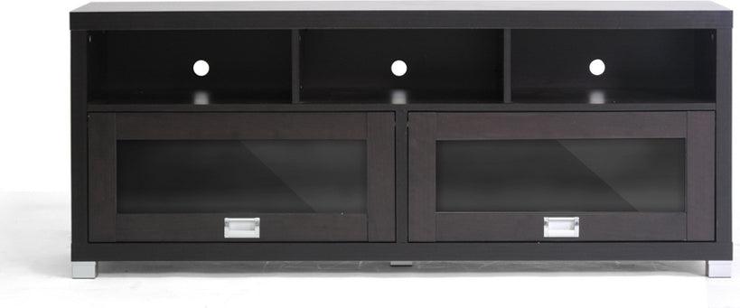 Wholesale Interiors TV & Media Units - Swindon Modern TV Stand with Glass Doors