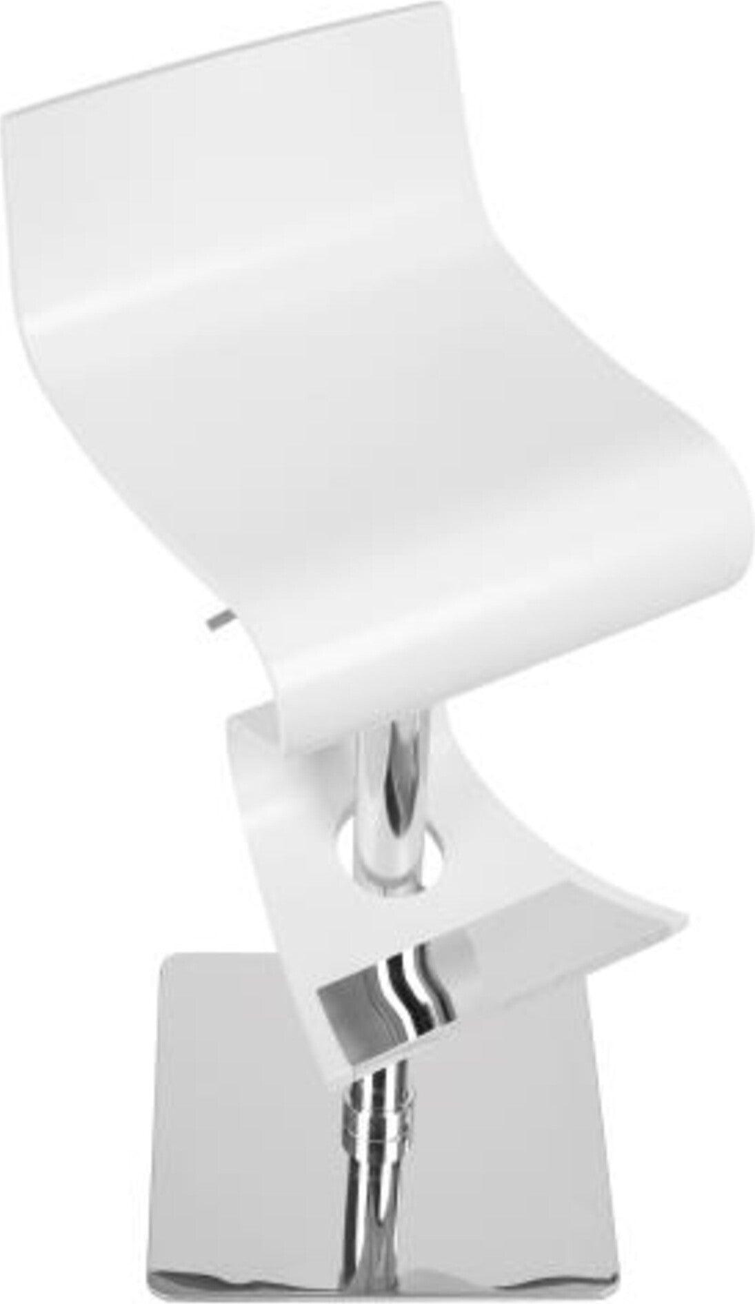 Lumisource Barstools - Viva Barstool White