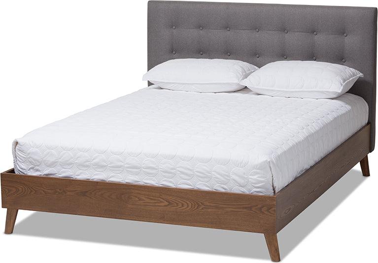 Wholesale Interiors Beds - Alinia King Bed Gray