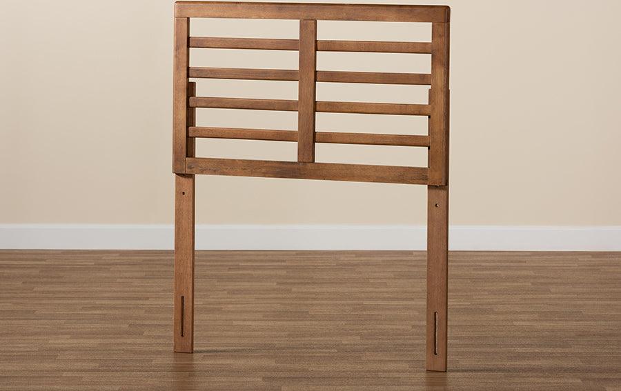 Wholesale Interiors Headboards - Salome Twin Headboard Ash Walnut