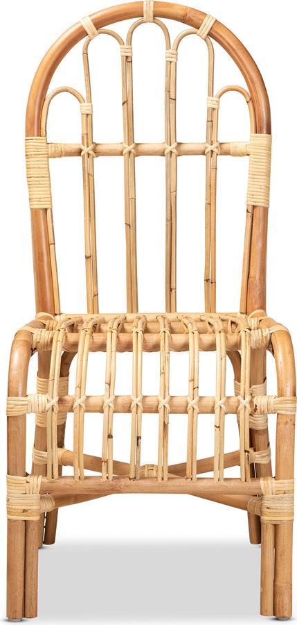 Wholesale Interiors Dining Chairs - Athena Modern and Contemporary Natural Finished Rattan Dining Chair
