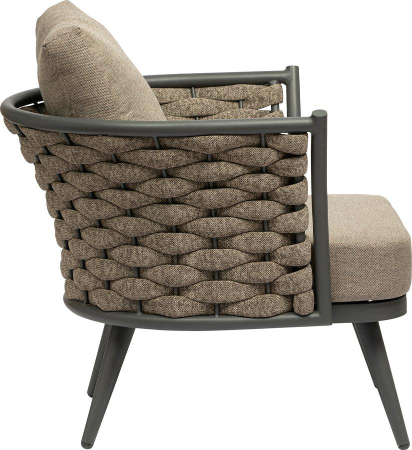 Euro Style Accent Chairs - Solna Lounge Chair Taupe