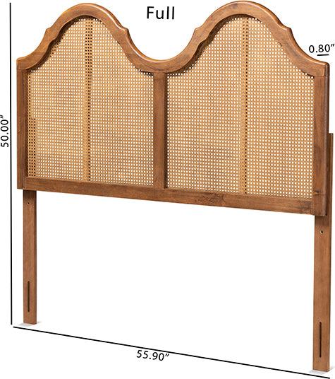 Wholesale Interiors Headboards - Hazel King Headboard Ash Walnut