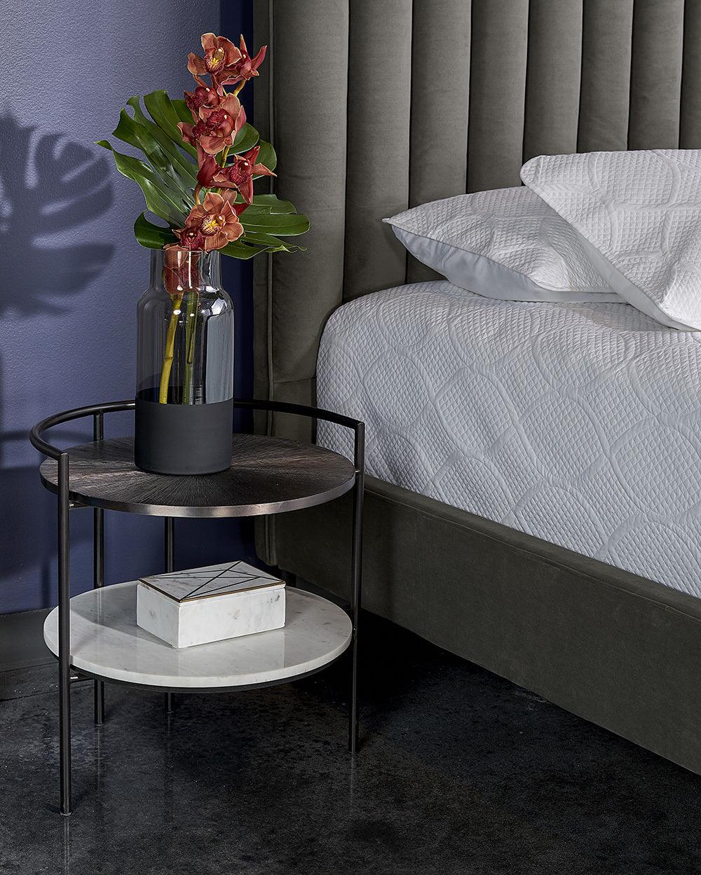SUNPAN Nightstands & Side Tables - Brighton Nightstand Brown