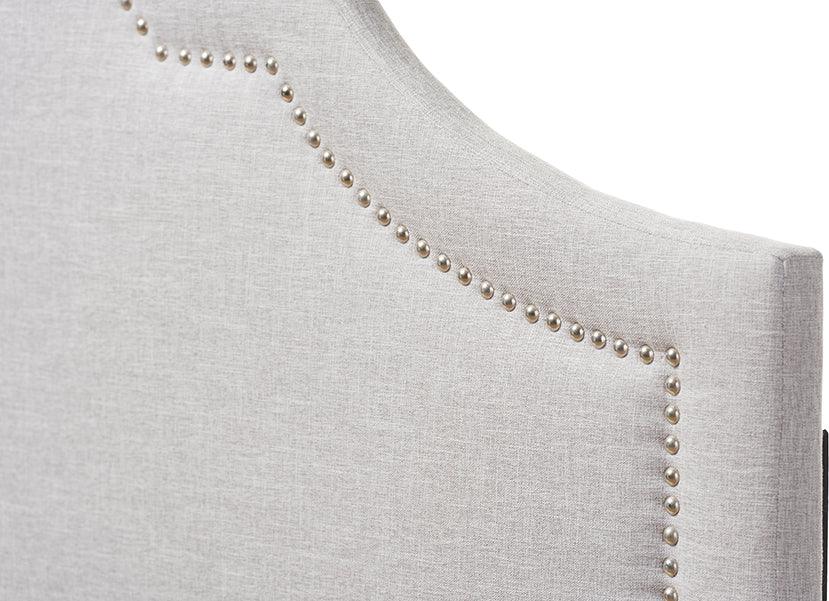 Wholesale Interiors Headboards - Rita King Headboard Grayish Beige