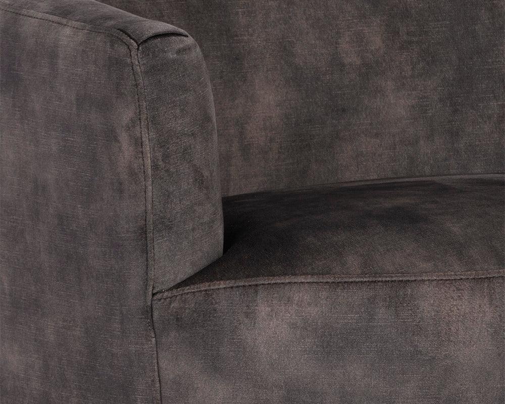 SUNPAN Accent Chairs - Casey Swivel Lounge Chair Nono Shitake