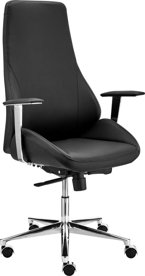 Euro Style Task Chairs - Bergen High Back Office Chair Black