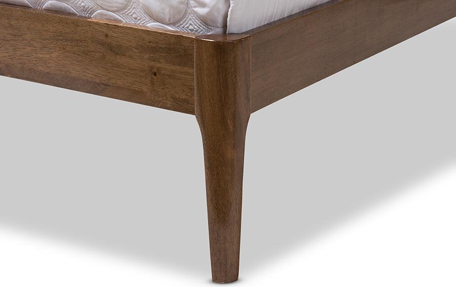 Wholesale Interiors Beds - Jupiter King Bed Walnut Brown/Gray