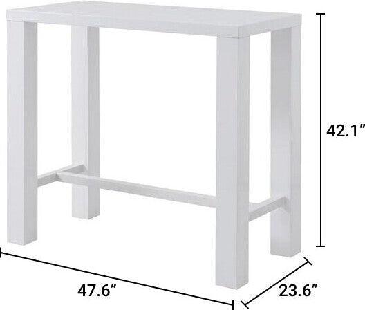 Euro Style Bar Tables - Abby Bar Table White