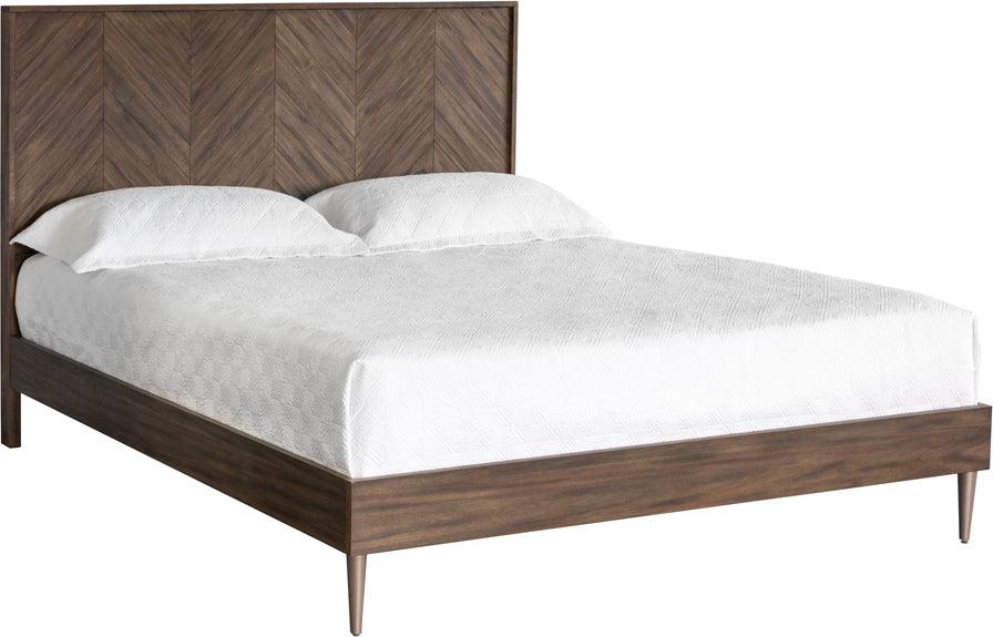 SUNPAN Beds - Greyson Bed - King Brown