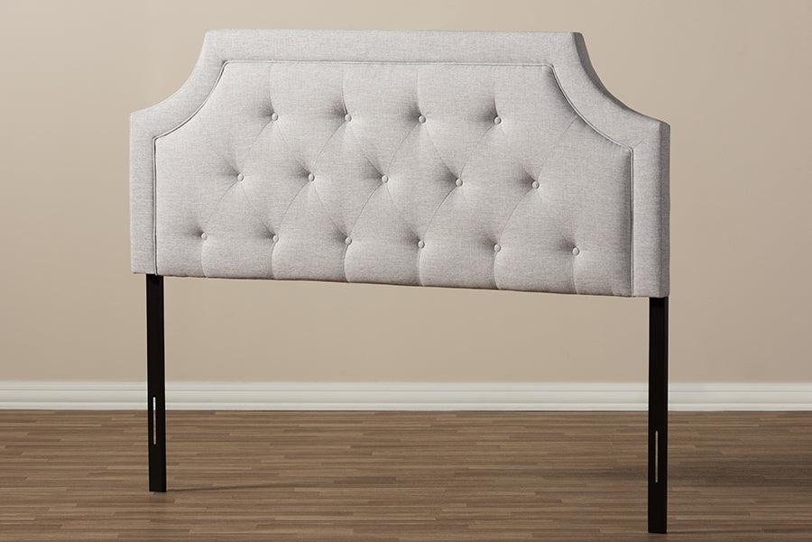 Wholesale Interiors Headboards - Mars Full Headboard Grayish Beige