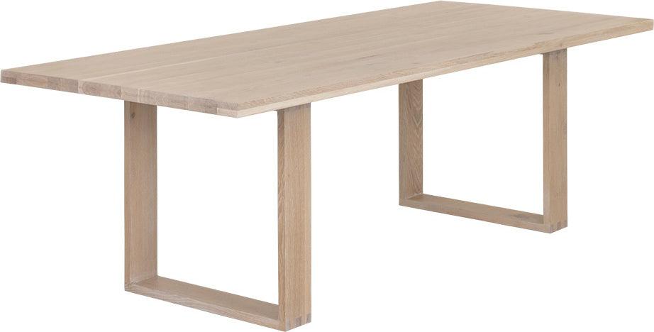 SUNPAN Dining Tables - Thanus Dining Table - Light Oak - 94.5" Brown