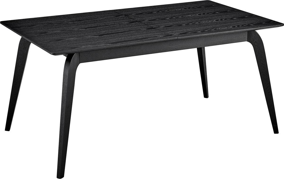 Euro Style Dining Tables - Lawrence 83" Extension Dining Table in Matte Black