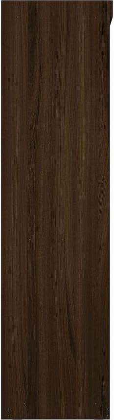 Manhattan Comfort Cabinets & Wardrobes - Mulberry 35.9 Open Double Hanging Modern Wardrobe Closet with 2 Hanging Rods in Brown