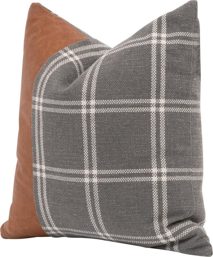 Essentials For Living Pillows & Throws - The Lawyer 20in Essential Pillow - Walden Smoke-Whiskey Brown