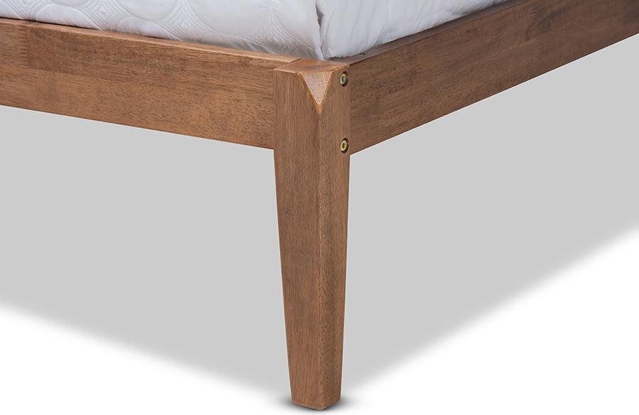 Wholesale Interiors Beds - Edmond King Bed Gray & Ash walnut