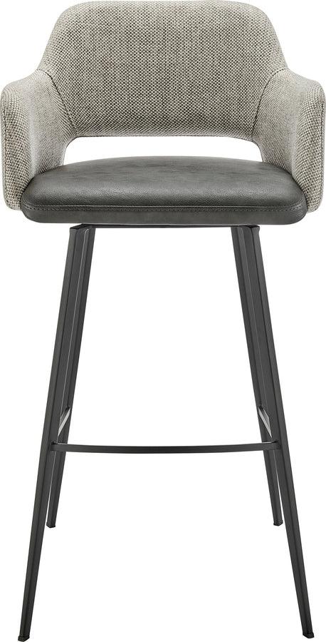 Euro Style Barstools - Desi Swivel Bar Stool Gray