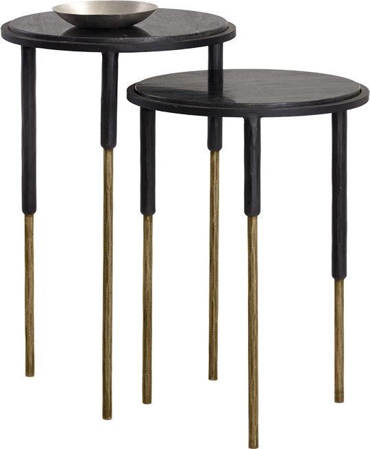 SUNPAN Living Room Sets - Kyrie Nesting Side Tables (Set Of 2)