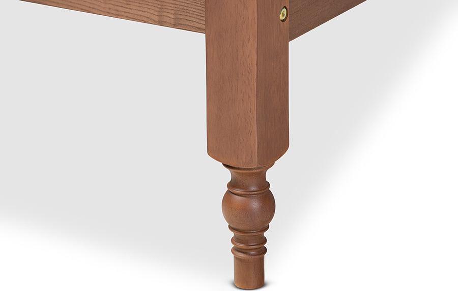 Wholesale Interiors Beds - Laure Full Bed Ash Walnut