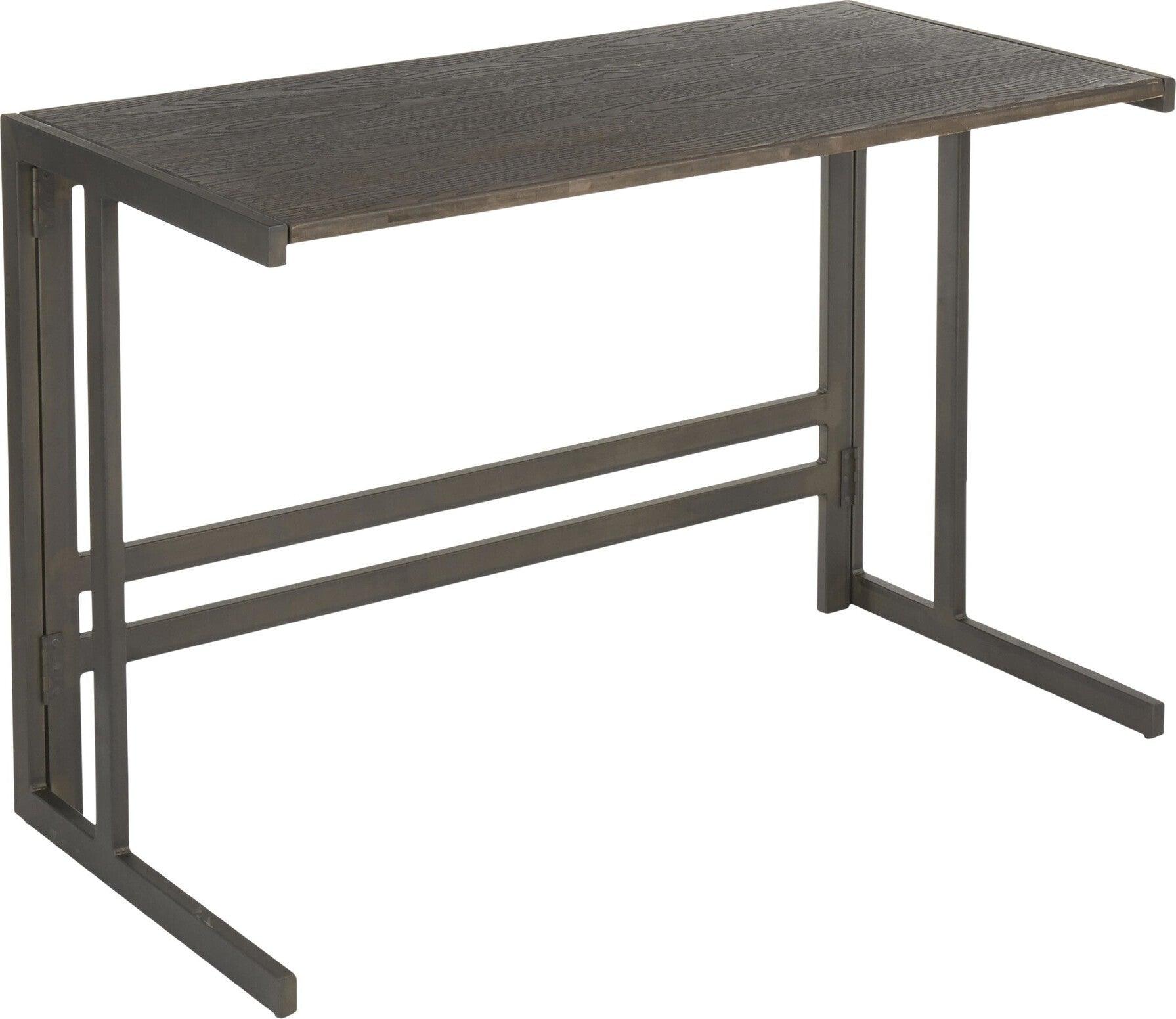 Lumisource Desks - Roman 45.25" Office Desk Espresso