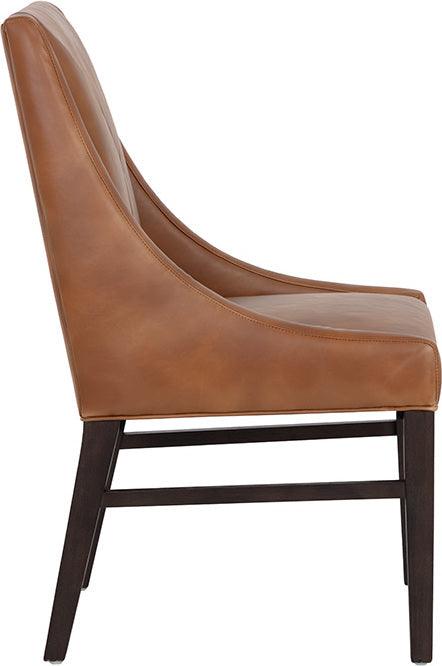 SUNPAN Dining Chairs - Zion Dining Chair - Tobacco Tan