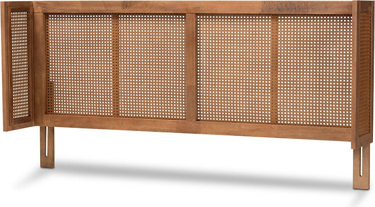 Wholesale Interiors Headboards - Rina King Headboard Ash walnut