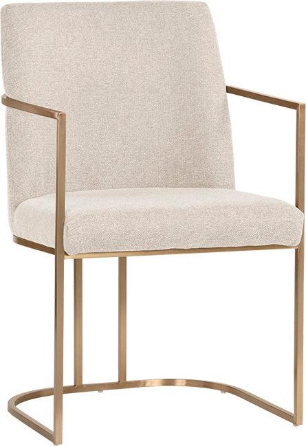 SUNPAN Dining Chairs - Rayla Dining Armchair - Belfast Oatmeal