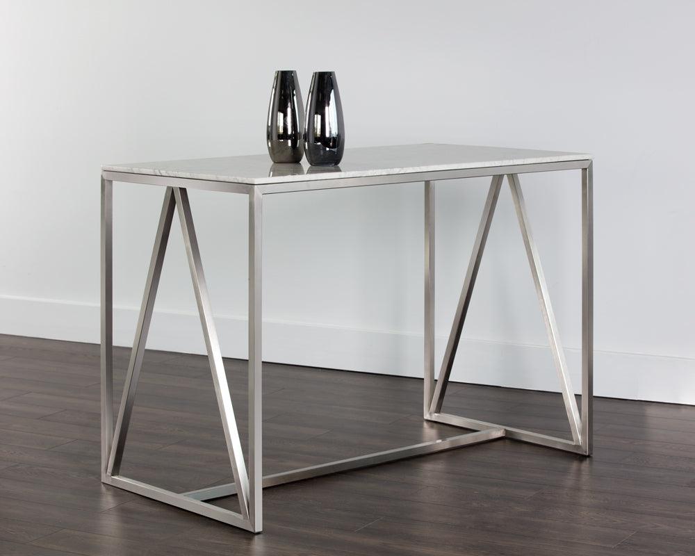 SUNPAN Bar Tables - Abel Counter Table Stainless Steel