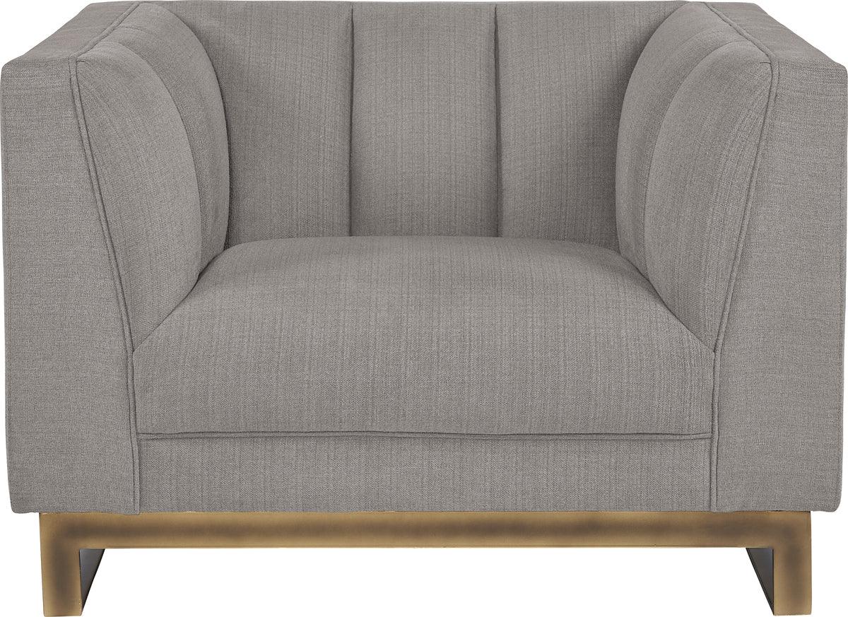 SUNPAN Accent Chairs - Parker Armchair Zenith Soft Gray