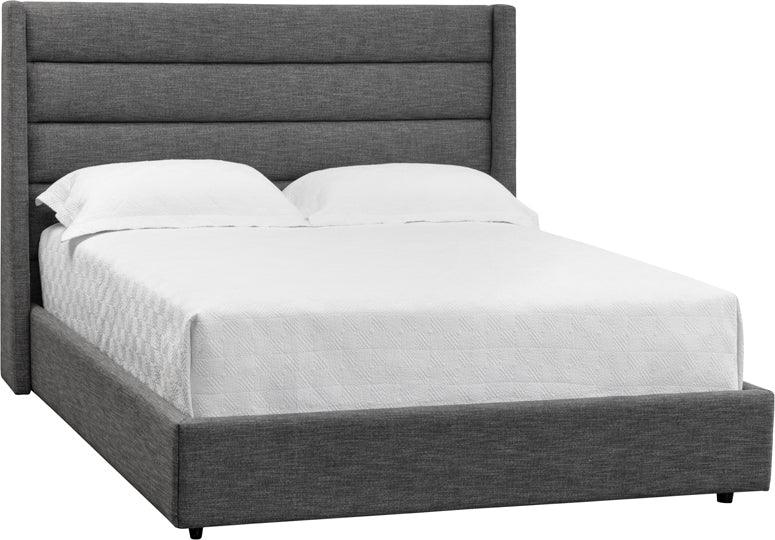 SUNPAN Beds - Emmit Bed - Queen - Quarry Gray