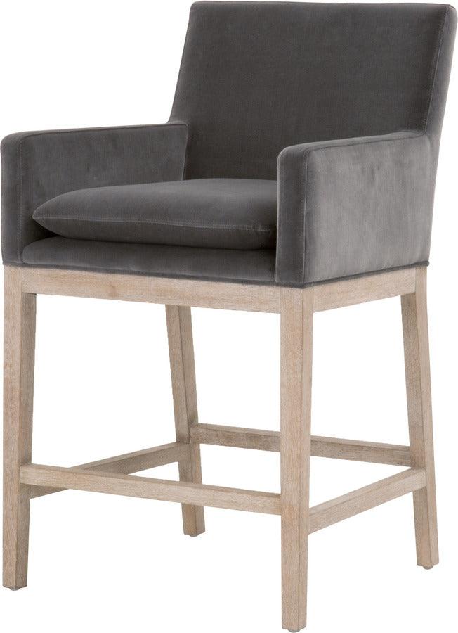 Essentials For Living Barstools - Drake Counter Stool Dark Dove