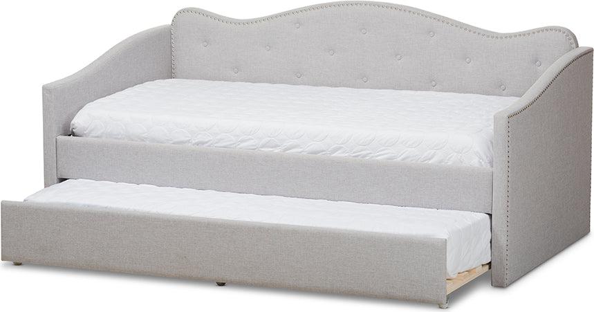 Wholesale Interiors Daybeds - Kaija 81.5" Daybed Grayish Beige