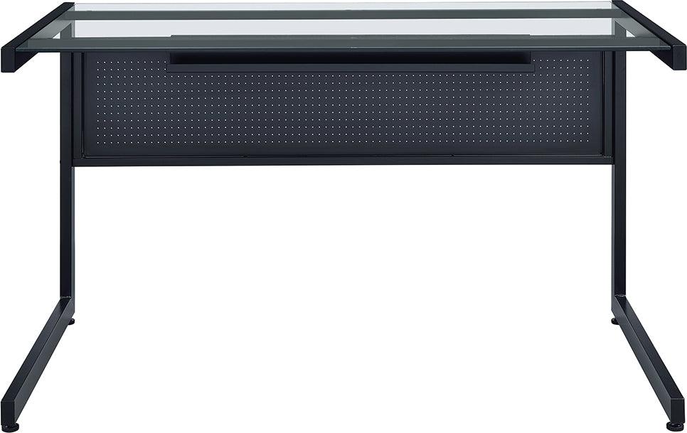 Euro Style Desks - Caesar 50"x28" Desk Black