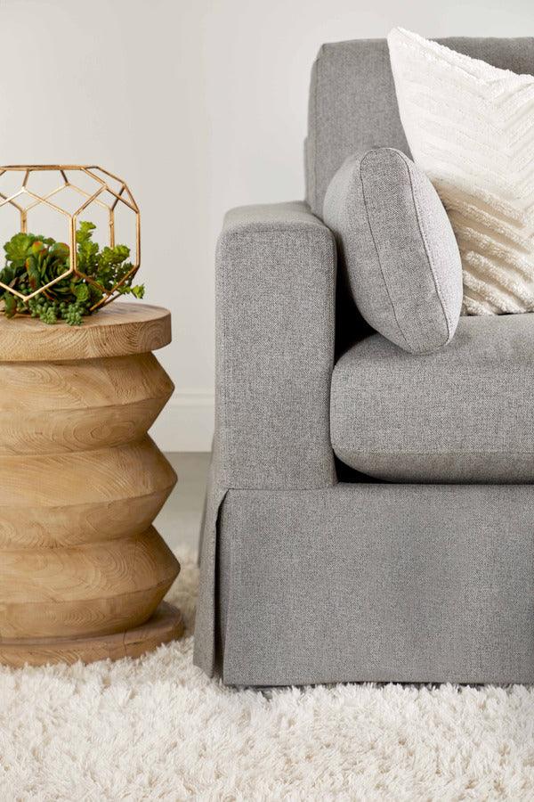 Essentials For Living Side & End Tables - Pier Accent Table Smoke Gray Pine