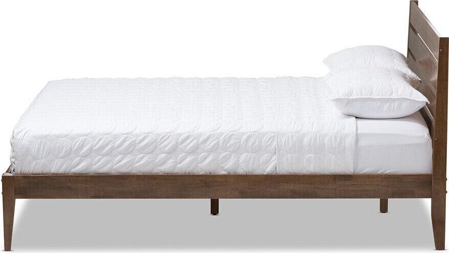 Wholesale Interiors Beds - Elmdon Queen Bed Walnut