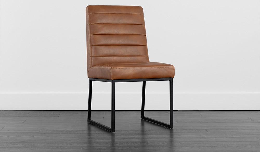 SUNPAN Dining Chairs - Spyros Dining Chair - Tobacco Tan (Set of 2)